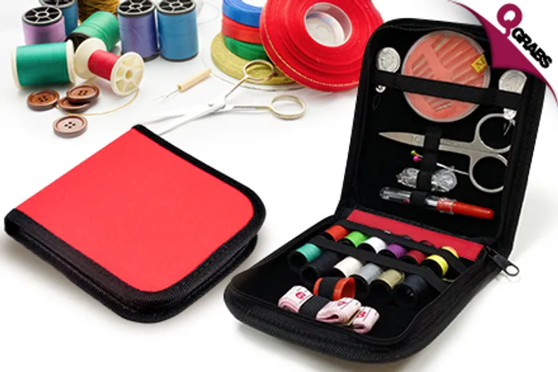 From QR29 Mend on the Go with a Red Travel Sewing Kit! (Up to QR118 Value)